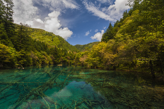 九寨沟风光