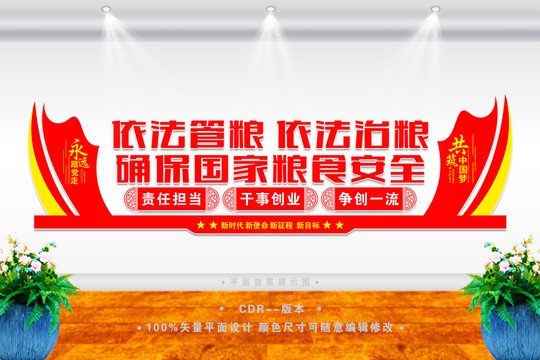 糧食安全文化墻