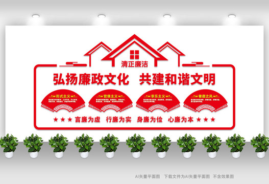 四風(fēng)文化墻