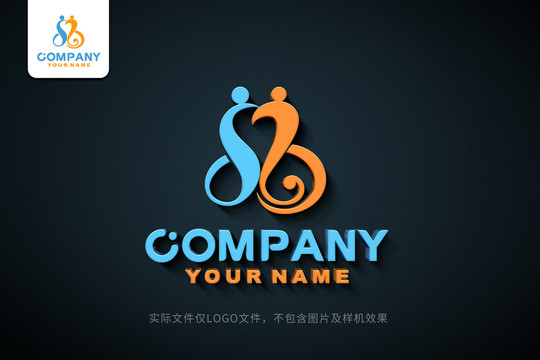婚慶標志結婚logo