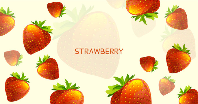 草莓矢量