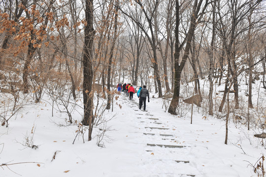 吉林市朱雀山登山