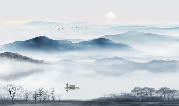 意境山水畫