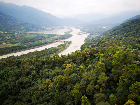 都江堰山水