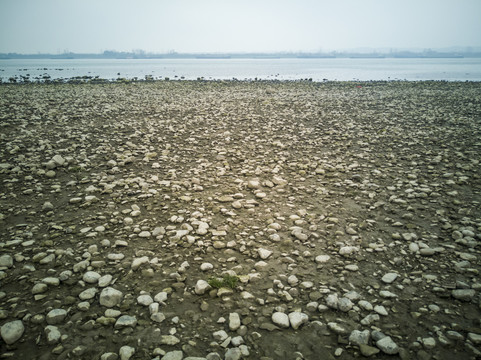 长江江滩