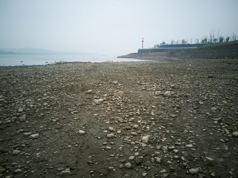 长江江滩