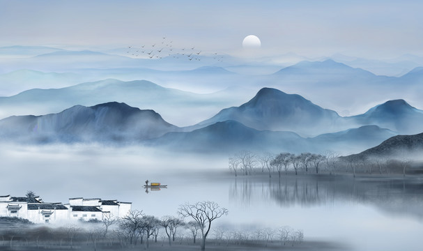 山水畫