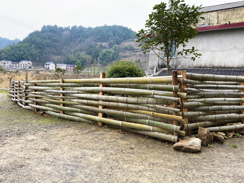 竹护栏