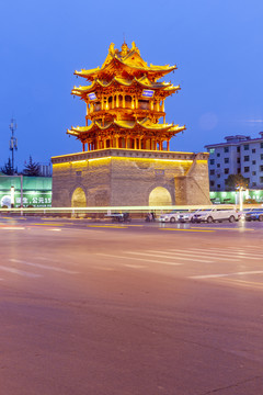 运城鼓楼夜景