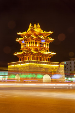 运城鼓楼夜景