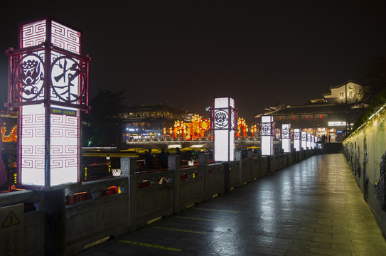 南京秦淮河夜景