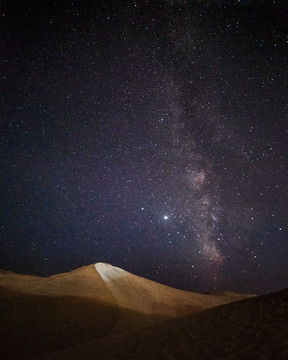 鸣沙山星空