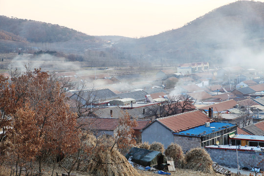 山村的早晨