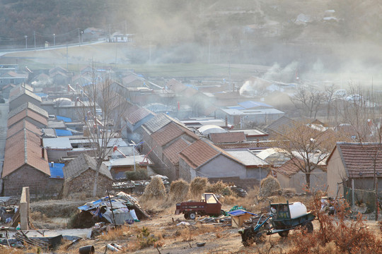 山村的早晨