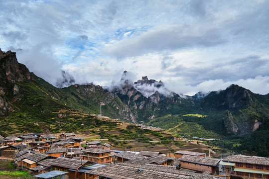 扎尕那石头城