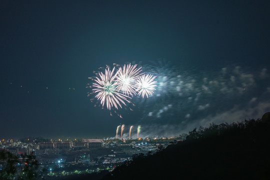 2021厦门海峡两岸烟花秀