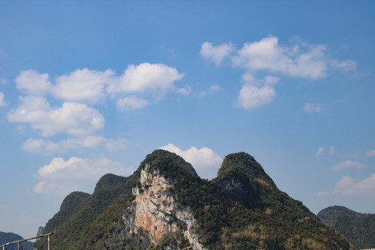桂林的山