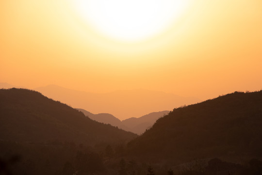 夕阳晚霞