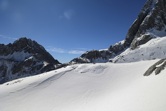 中国云南省丽江市玉龙雪山景观