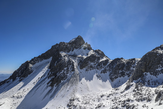 中国云南省丽江市玉龙雪山景观