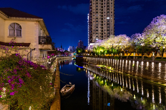 盘龙江夜景