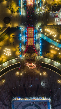 运城南风广场夜景