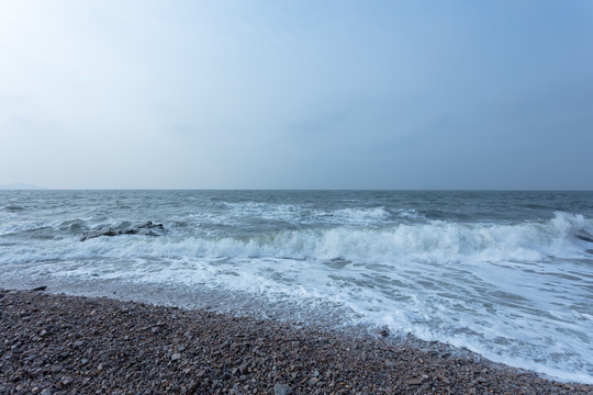 海浪礁石