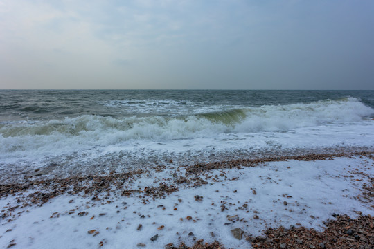 海浪礁石