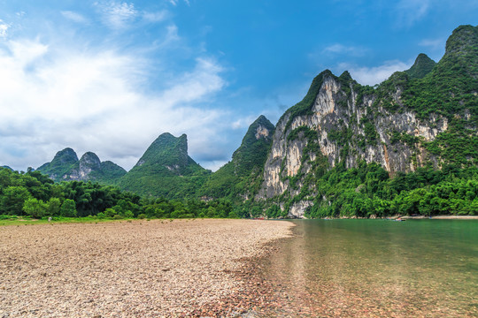 桂林漓江山水自然景观