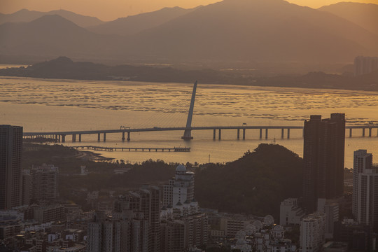 深圳湾日出