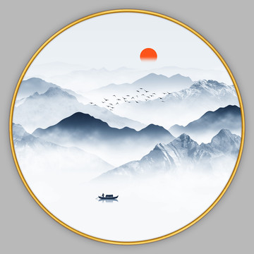 新中式山水