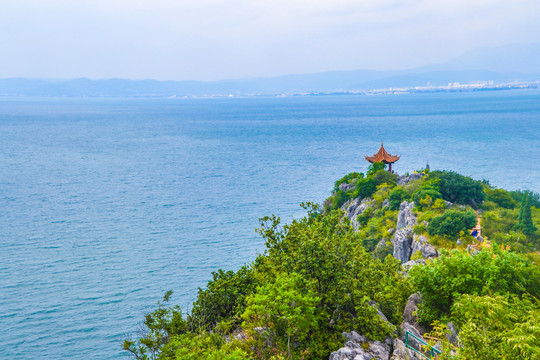 抚仙湖美景