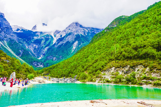 蓝月谷玉液湖风景名胜区