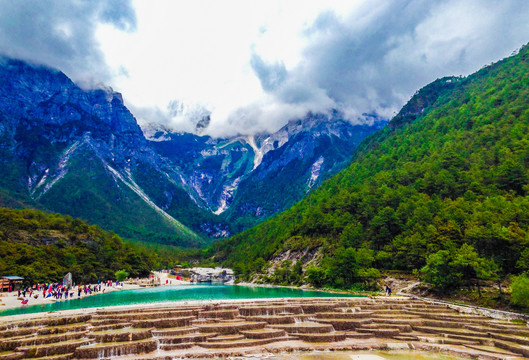 蓝月谷玉液湖风景名胜区