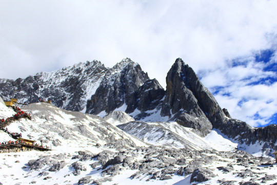 玉龙雪山美景