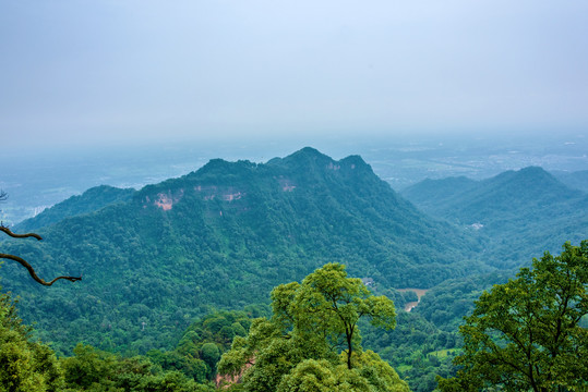 中国四川成都青城山风光