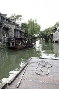 浙江乌镇江南水乡建筑风貌