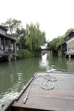 浙江乌镇江南水乡建筑风貌