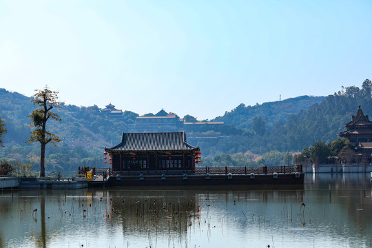 佛山顺德顺峰山公园风光