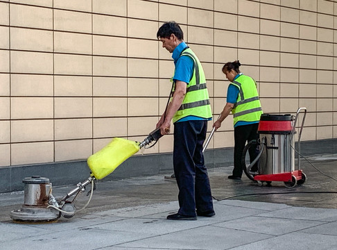 地面清洁室外地面清洁