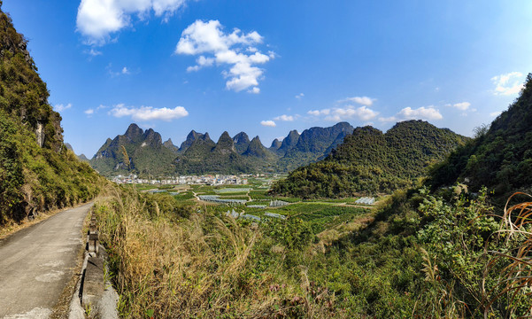 桂林的山