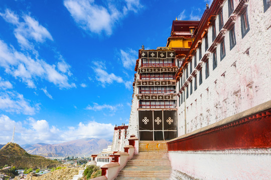 布达拉宫西藏旅游彩页