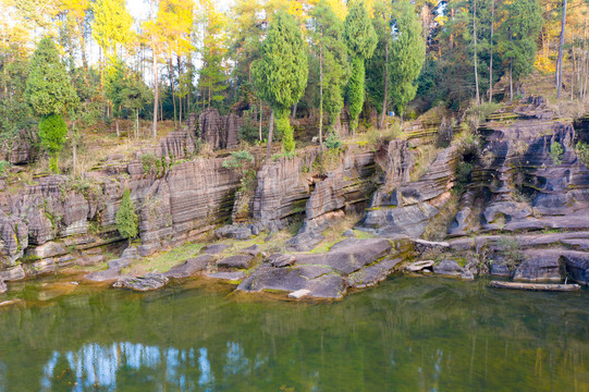 湖南湘西古丈县红石林景区