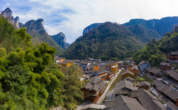 湖南湘西矮寨德夯景区