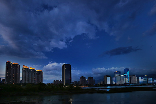 福州江滨夜景