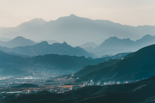 八大处山峰翠微绝顶