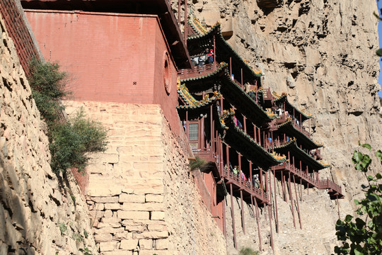 山西大同悬空寺