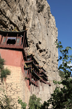 山西大同悬空寺