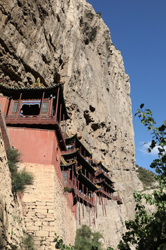 山西大同悬空寺