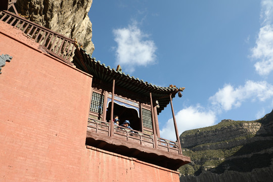 山西大同悬空寺